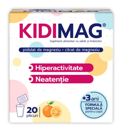 KidiMag, 20 plicuri, Zdrovit
