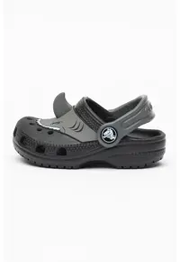 Saboti slingback cu design rechin Fun Lab - Negru/Gri