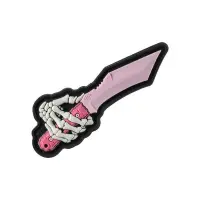Patch M-TAC Skeleton Knife PVC - ROZ