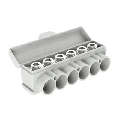 SLT50-6 grey Al 10-50/Cu 2.5-35 mm2 1000V Distribution block