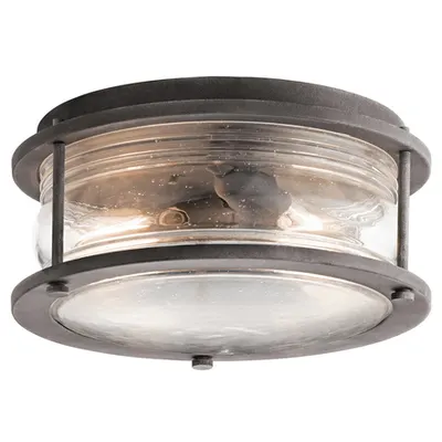 Corp de iluminat decorativ pentru exterior, Ashlandbay 2 Light Outdoor Ceiling Flush