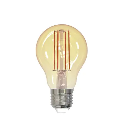 Bec inteligent LED Wireless Homeflow B-5009, E27, 5.5W (40W), 500lm, dimabil, filament, lumina calda, Control de pe telefonul mobil