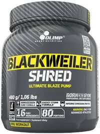 Blackweiler Shred, portocală, 480 g, Olimp
