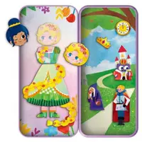 Puzzle magnetic in cutie metalica - Povesti fantastice, 30 piese