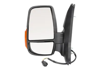 Oglinda stanga potrivit FORD TRANSIT dupa 2013 - electrica incalzita, crom, scurt