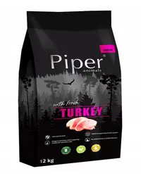 PIPER Hrană uscată pentru câini Junior cu curcan 12 kg