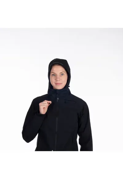 Women's ski softshelli jacket CIARA BU-6002OR - Negru