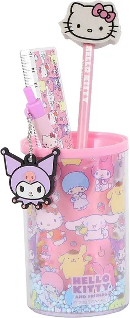 Set cu organizator Cerda Hello Kitty - 4 piese