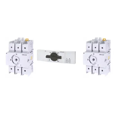 Pachet ansamblu 125A 3P comutare retea-sursa , 1-0-2