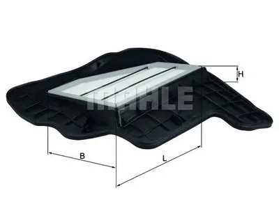 Filtru aer MAHLE ORIGINAL LX 1685 5