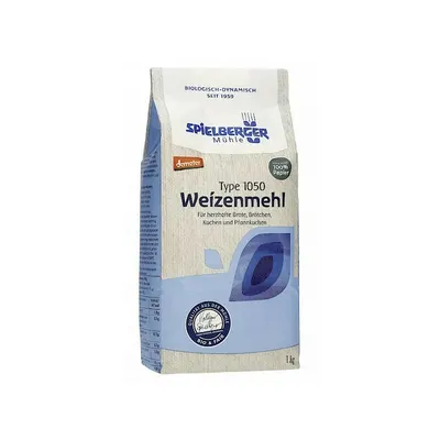Faina alba de grau tip 1050 bio 1kg Spielberger