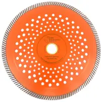 Disc diamantat pentru taiat Granit, Piatra, Beton armat, Materiale dure TURBO Laser 250x30mm (cu inel reductor de 25,4mm) SUPER PREMIUM - DXDY.PMPT.250.30-25