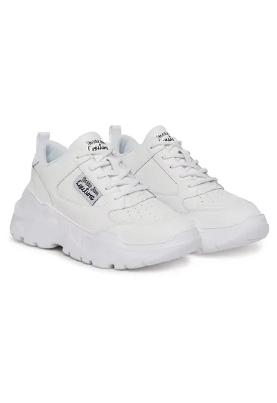 Tenisi dama 003 78VA3SC2 - piele naturala - alb