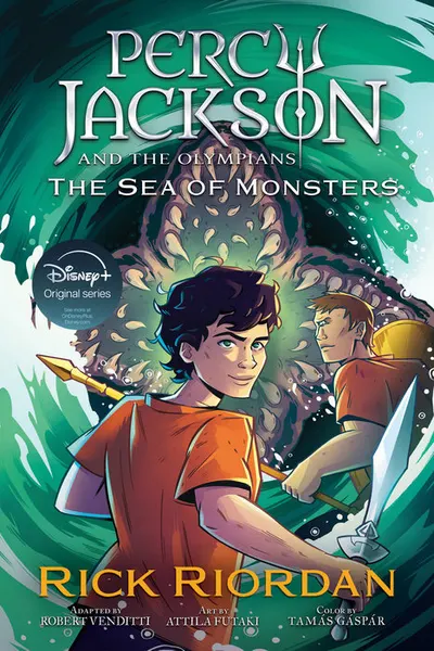 Percy Jackson and the Olympians: The Sea of Monsters (The Graphic Novel) - Paperback