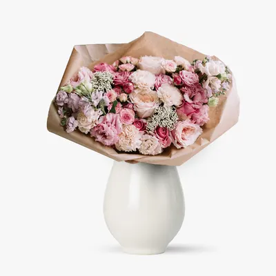 Buchet Pastel cu ambalaj