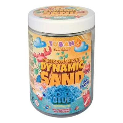 Nisip Senzorial Modelabil - albastru, 1 kg Tuban TU3554