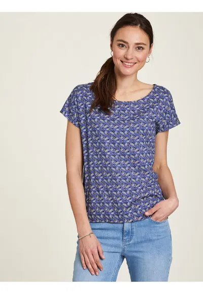 Tricou din viscoza cu model floral