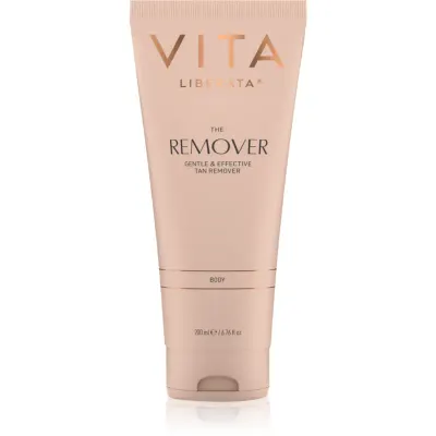 Vita Liberata The Remover gel exfoliant pentru curățarea produselor auto-bronzante 200 ml