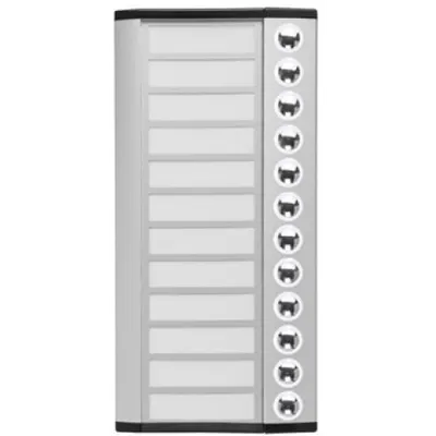 Panou exterior tip buton, pentru 12 familii, 244mm