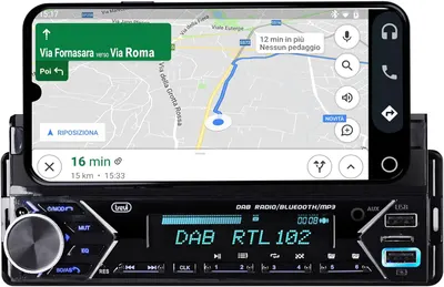 Receiver pentru mașină Trevi - SCD 5753 DAB, negru