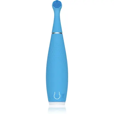 FOREO ISSA™ 4 Baby periuta de dinti electrica pentru copii de la naștere până la vârsta de 3 ani Bubble Blue 1 buc
