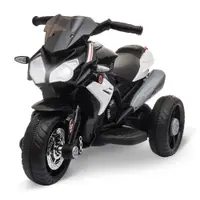 HOMCOM Motocicletă Electrică pentru Copii 3-6 Ani, Max 25 kg, 6V, Viteză 3km/h, Design Sportiv, Negru | Aosom Romania