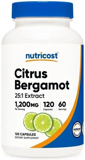 Citrus Beramot, 1200 mg, 120 capsule, Nutricost