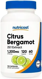 Citrus Beramot, 1200 mg, 120 capsule, Nutricost