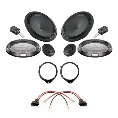 Pachet difuzoare auto Audison Prima dedicat usi spate Audi A4 2004-2008, RMS 100 W