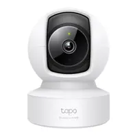 Pan/Tilt AI Home Security Wi-Fi Camera - TAPO C222 V2 SPEC: 2K QHD (2560x1440), 2.4 GHz, Horizontal 360º, 1 × Ethernet Port FEAT
