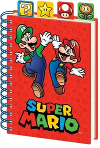 Agendă Pyramid Games: Super Mario - Items, format A5