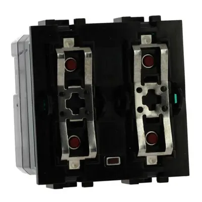 Actuator/control cu 2 relee ind. si neutru pentru func tia zero crossing - pentru sarcini simple/duble/mixte. 2M