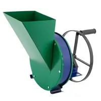 Razatoare fructe manuala, fulie atasare motor, Otel Vinita, 200KG/H