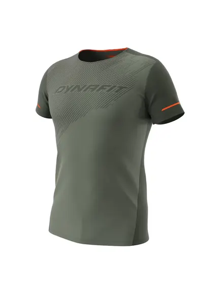 Tricou alergare barbati Alpine - Verde/Kaki