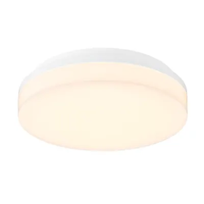 Elegance Round 2 Evolution 15W/10W 3K/4K Dim IP54 alb