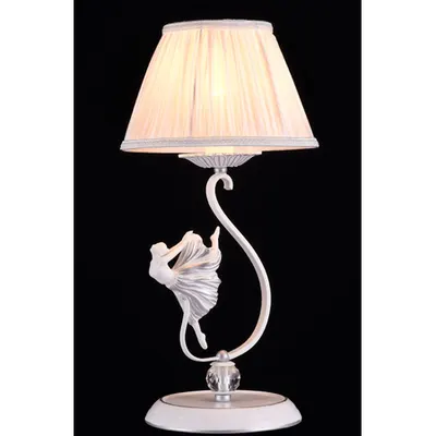 Veioza Elegant Elina 1 bec,dulie E14,230V,Diam. 23cm ,H 47cm,argintiu