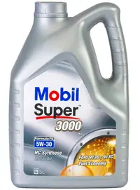 Ulei motor MOBIL Super 3000 X1 Formula FE 5W30 5L 5L
