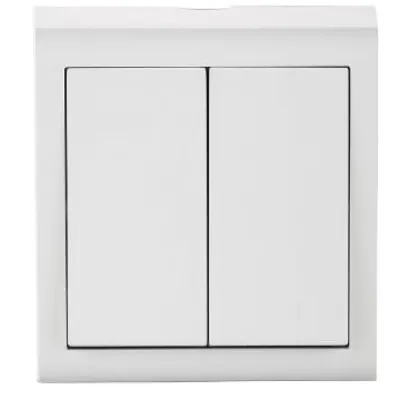 Comutator PT Nivo Ovivo OV00662, 250V, 10A, IP20, Alb