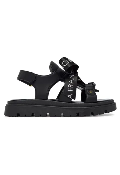 Sandale Fete - piele naturala - negru