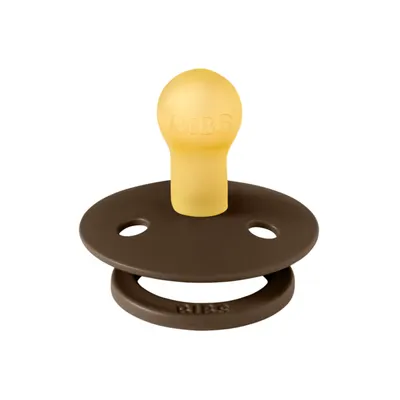 Suzeta Colour Latex Bibs tetina rotunda 0 luni + Mocha
