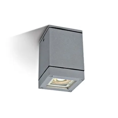 Cube-CL1, GU10 QPAR 16, 35W, IP54, clar, gri