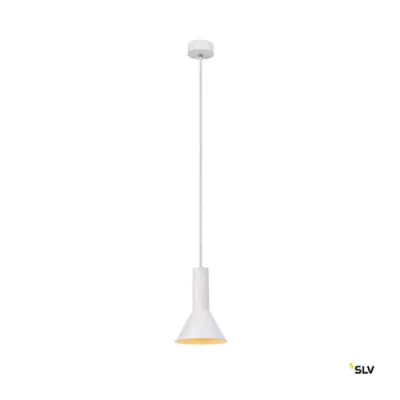 PHELIA PD, indoor pendant, E27, white, max. 23W, 17.5cm