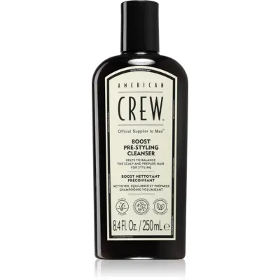 American Crew Boost Pre-styling Cleanser șampon pentru par fin pentru bărbați 250 ml