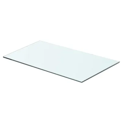 vidaXL Raft din sticlă transparentă, 60 x 30 cm