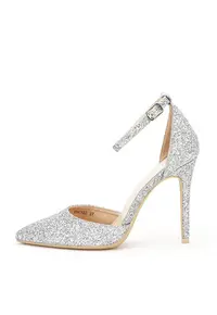 Pantofi eleganti argintii BDG7622 01 12395 - Argintiu