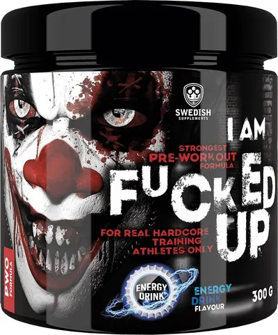 I am F#cked Up Joker Edition, băutură energizantă, 300 g, Swedish Supplements