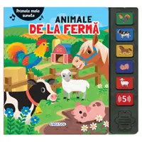 Carte cu sunete, Girasol, Primele mele sunete, Animale de la ferma
