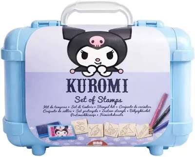 Set de colorat în valiză Multiprint Hello Kitty - Kuromi