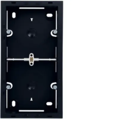 Adaptor montaj pe tencuială 2x2M, negru