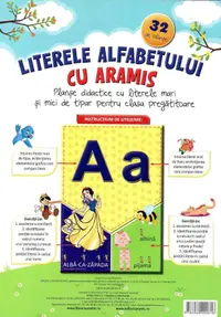 Literele alfabetului cu Aramis